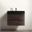 Meuble-lavabo de salle de bain Mid-Century
