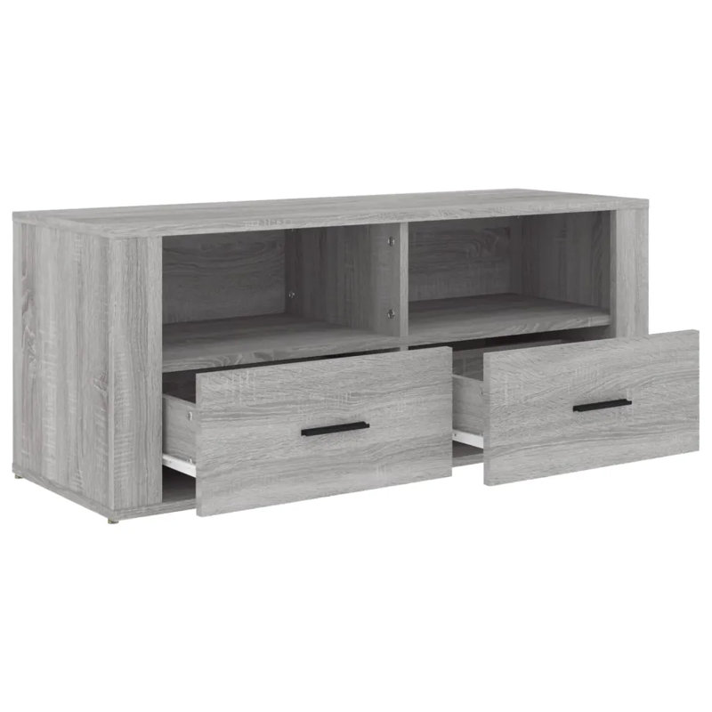 Katonia TV Stand for TVs up to 43", Grey Sonoma
