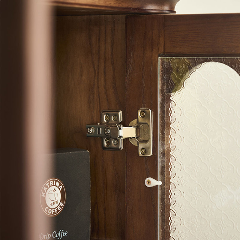 French style retro solid wood bookcase