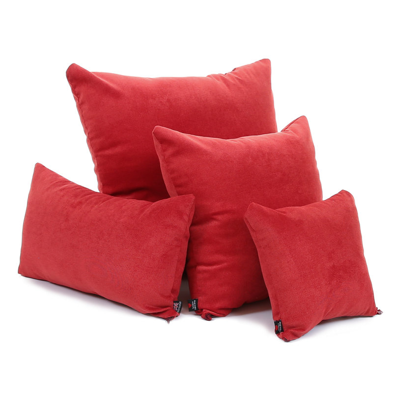 Mirador Rectangular Cushion, Red