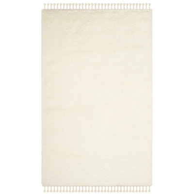 Tapis de couleur unie en laine noué à la main Janis Nouvelle-Zélande