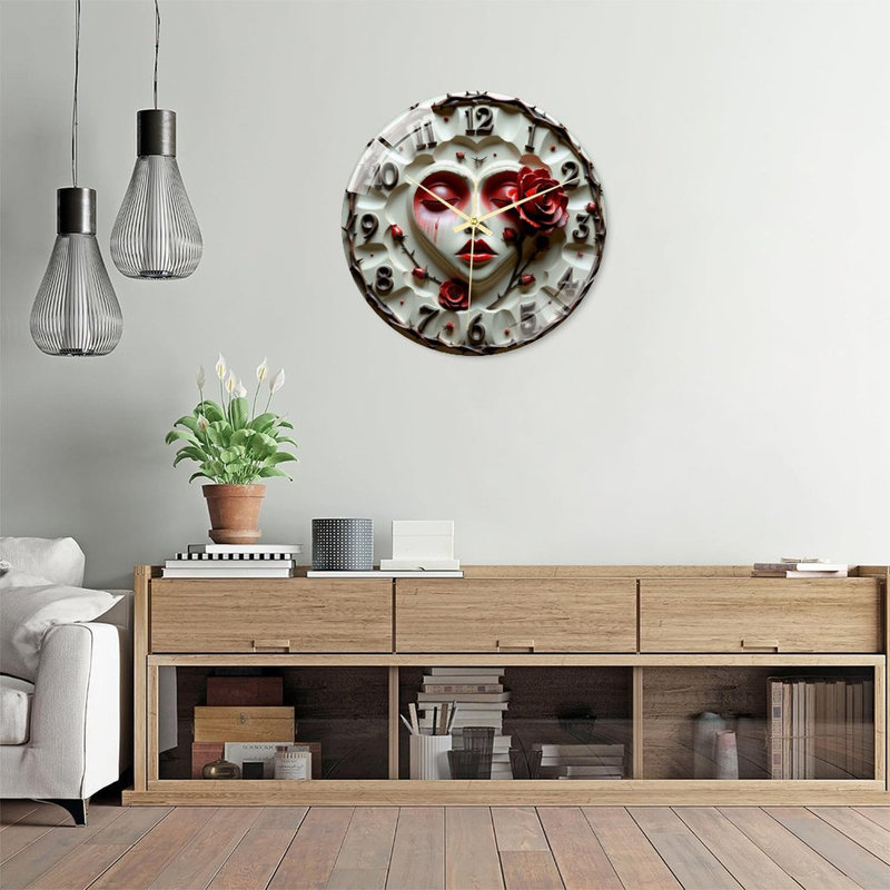 Horloge murale 16 po
