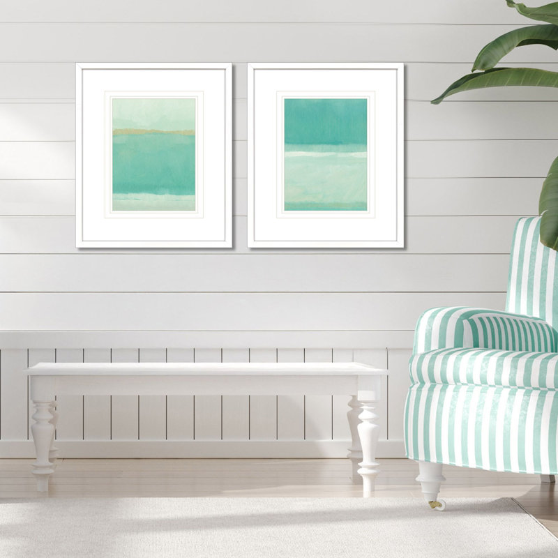 Verdigris Vista II Framed Art