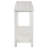 Castleton White Wood Entryway Sofa Console Table