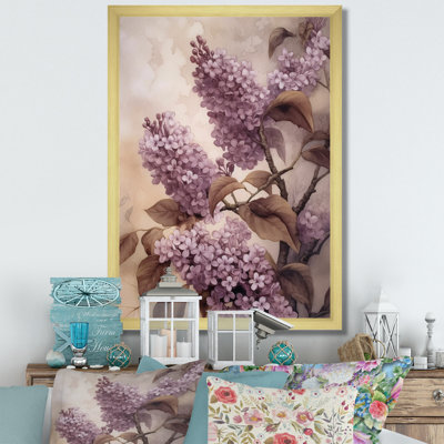 Lilas mauves parfumés III