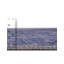 Tapis transitionnel de couleur marine / ivoire-1350808533