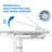 Mount-It! Height Adjustable Desk for Kids, Children's Workstation with Tilting Desktop and Drawer