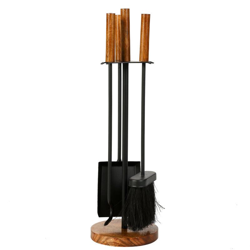 Yousuf Iron Fireplace Tool Set