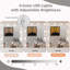 Makeup Vanity Desk With Mirror And Lights Charging Station 3-colour Led Lights-711912623
