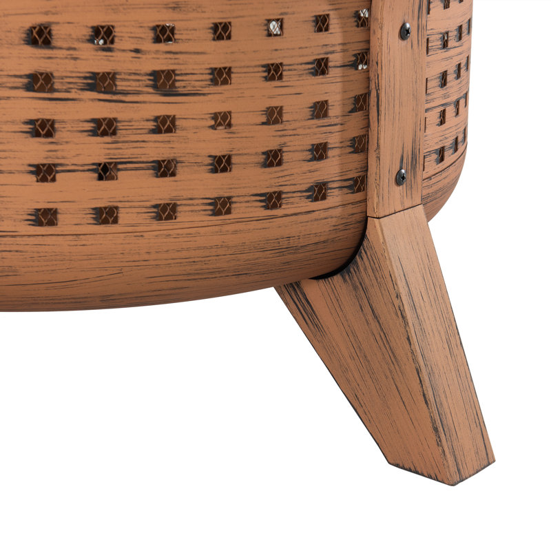 Round Steel Wood Burning Smokeless Fire Pit