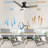 44'' Ceiling Fan with Light Kit