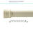 42'' Straight Shower Curtain Rod-21835177