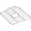 Staccato 13.18" x 15.81" Sink Grid