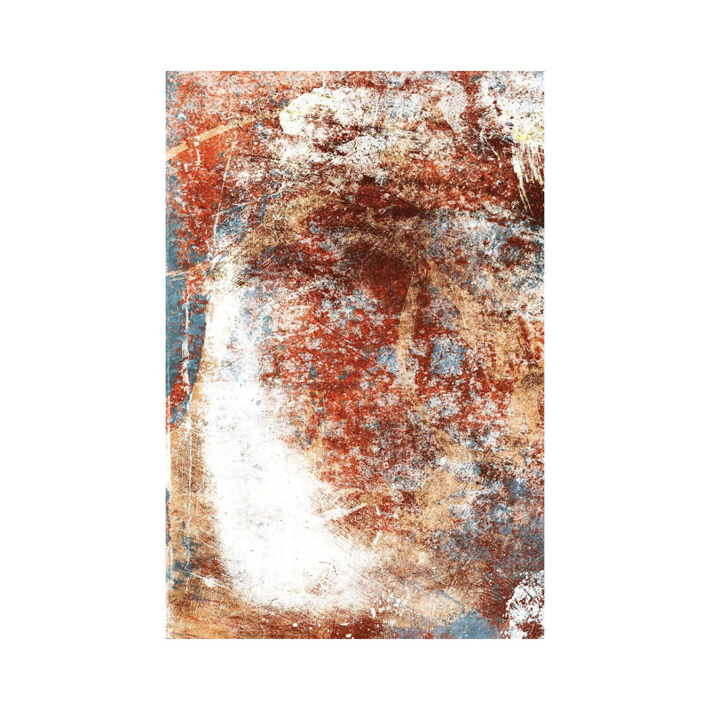 Rust In The Fog by Milli Villa - Wrapped Canvas Print