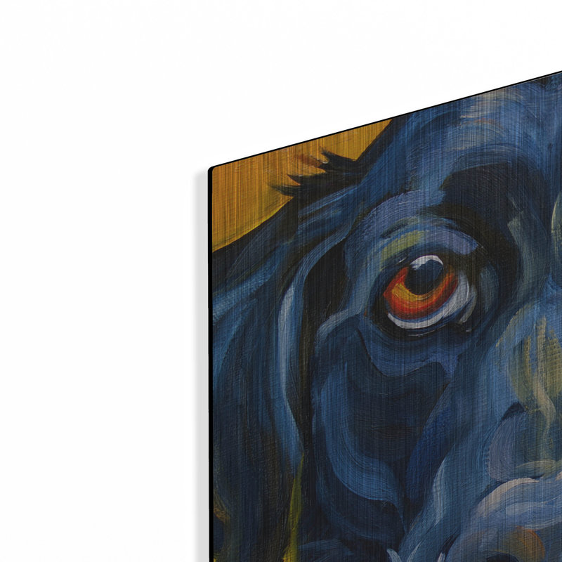 «Black Dog» par CR Townsend, H 24 po x l 24 po