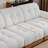 Color-Block Adjustable Backrest Sofa