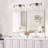 3-lamp matte black iron adjustable Vanity Light