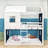 Wood House Bed With Tent And Ladder-1764245416-1764245418