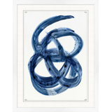Blue Fluidity 4 Print by Thom Filicia