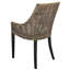 Chaise Layla brun antique