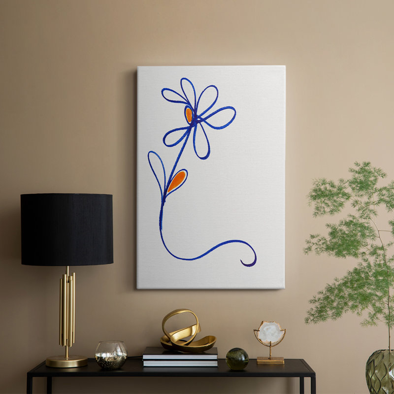 Wobblement Blooms I - galerie sur mesure, H 18 po x l 12 po