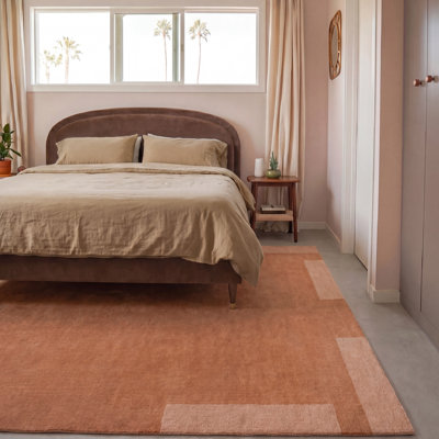 Tapis en laine lavable Rosa