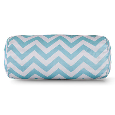 Coussin en coton à chevrons