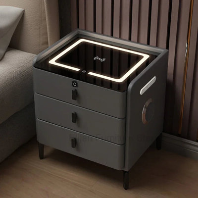 Ciah Smart Console Nightstand Frames Cabinets Luxury