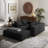 132'' L Modular Upholstered Sectional Sofa-1931360276