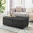 Modern Large Comfort Sofa Ottoman With Storage