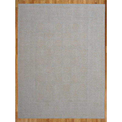  tapis Gris Noué à La Main