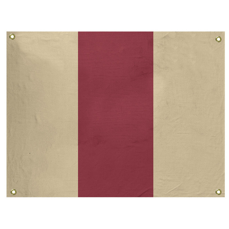 Tapisserie de polyester Arizona, H 26 po x l 36 po x P 1 po, Sable du désert / rouge brique / sable du désert