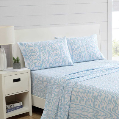 Ensemble de draps à rayures Nautica