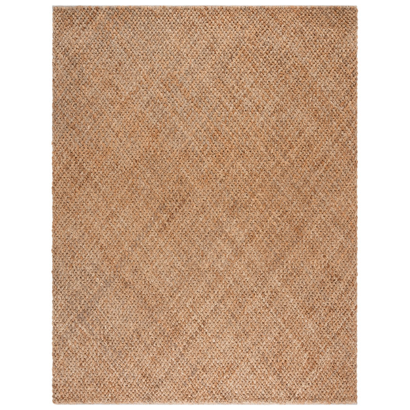 Tapis uni en jute et coton Jilek, Rectangle 8 pi x 10 pi