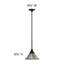 Luminaire suspendu conique à 1 lumière Tahoe-1757602849