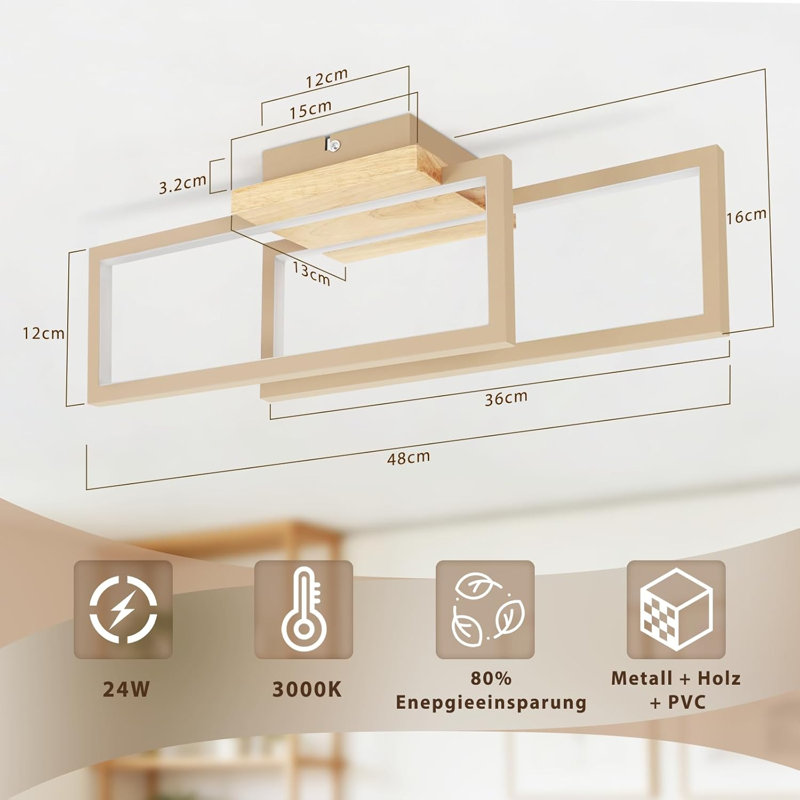 LED Semi Flush Mount
