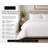 Domestique 600 Thread Count Egyptian Cotton Queen Bedding Set with Duvet Cover, Deep Pocket Fitted Sheet & Pillowcase(s) – Hotel Collection-127684610