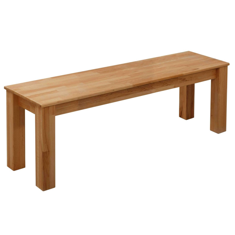 Thorin Wood Bench, 45cm H x 160cm W x 35cm D