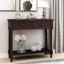 Console en bois massif 36 po Nedlands-1071169349