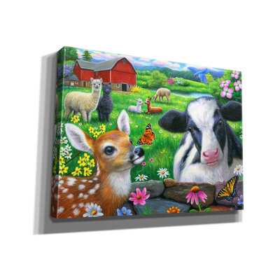 " Friends At The Farm " by Bridget Voth