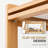 4-Tier Display Cabinet With Flip Up Door, Curio Cabinet Collection Display Shelf Showcase Bookcase-253445820