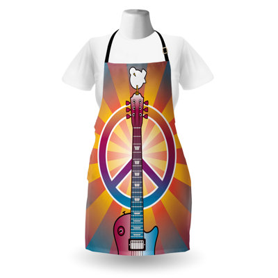 East Urban Home Retro Apron, Cooking Gardening, Adult Size, Multicolor