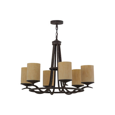 Burgoyne 6 - Light Chandelier