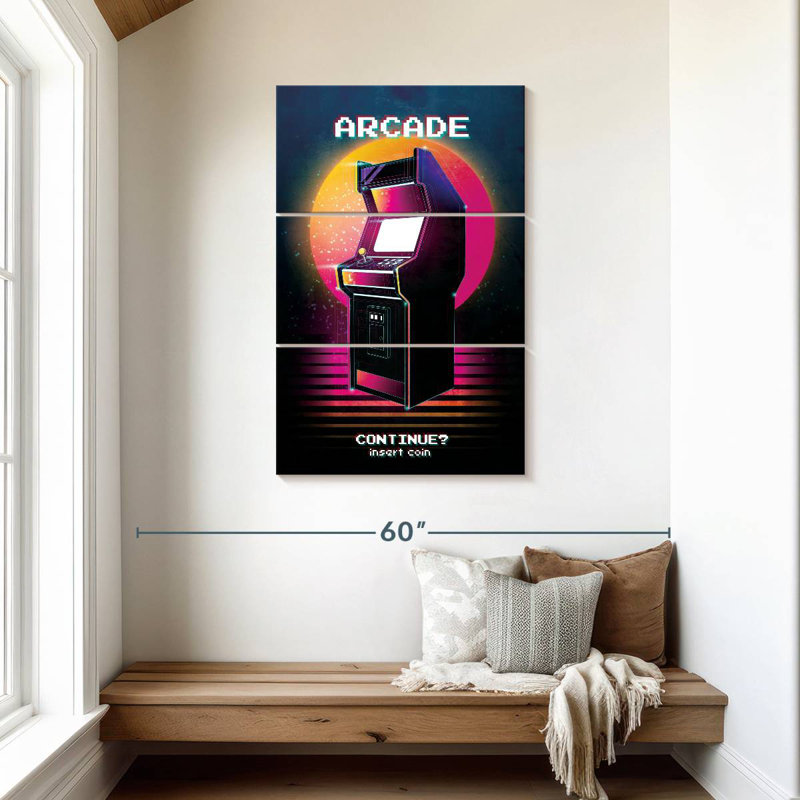 Keiraleigh Arcade Machine, H 45 po x l 28 po
