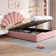 Double Size Ottoman Bed Velvet
