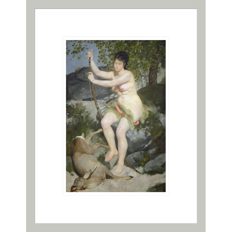 «Diana» par Pierre-Auguste Renoir, impression giclée encadrée, 16,75 po H x 12,95 po L