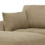 3 Seater Corduroy Corner Sofa -270401175