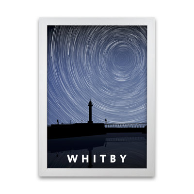 Whitby At Night Timelapse by Richard O'Neill - Print