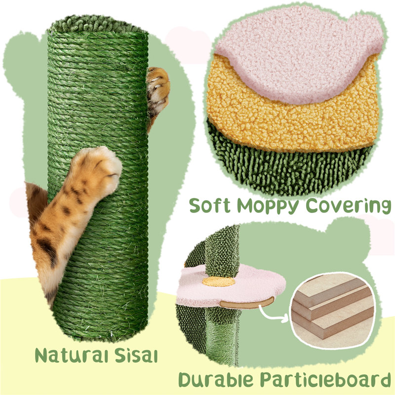123cm H Oasis-themed Cat Tree