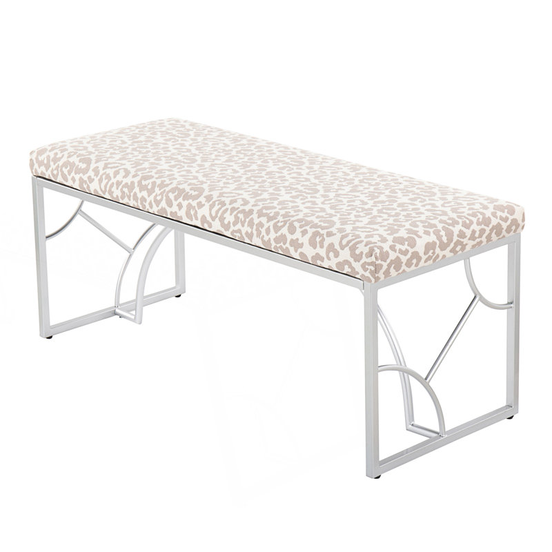 Banc contemporain, pour les intérieurs modernes et les sièges polyvalents, Gris